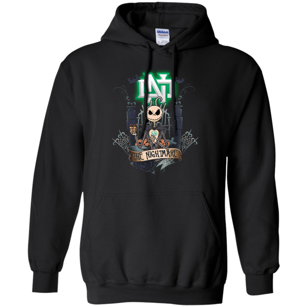 Halloween North Dakota Fighting Hawks T shirts The Nightmare Hoodies Sweatshirts