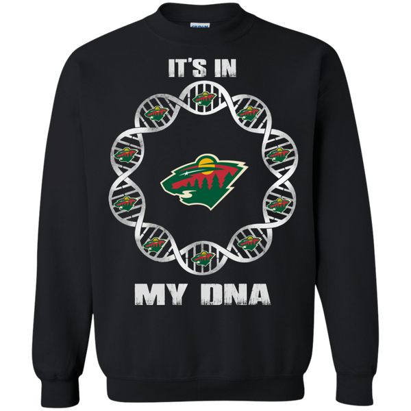 Minnesota Wild T shirts It's In My DNA Hoodies Sweatshirts