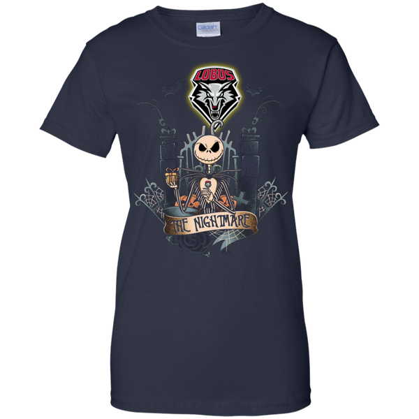 Halloween New Mexico Lobos T shirts The Nightmare Hoodies Sweatshirts