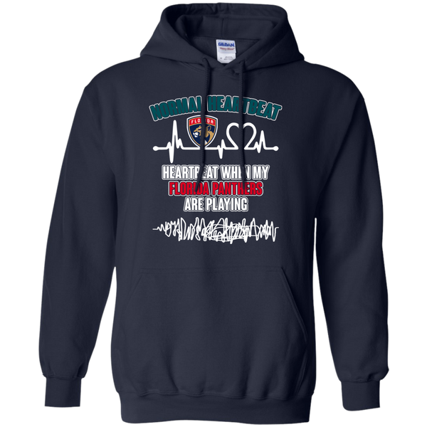 Florida Panthers T shirts Heartbeat When My Florida Panthers Playing Hoodies Sweatshirts