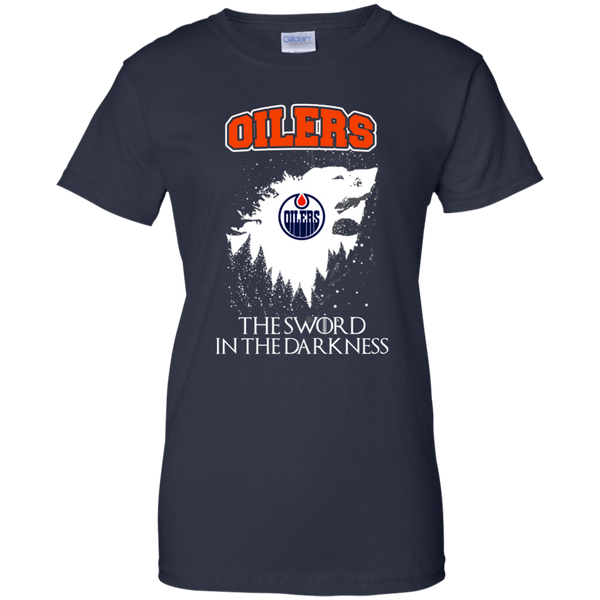 Edmonton Oilers Game Of Thrones T shirts The Sword In The Darkness Hoodies Sweatshirts