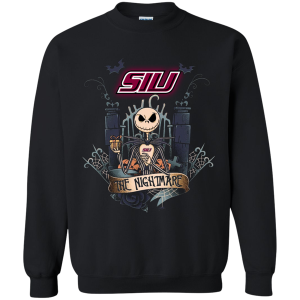 Halloween Southern Illinois Salukis T shirts The Nightmare Hoodies Sweatshirts