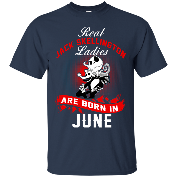 Jack Skellington T shirts Real Jack Skellington Ladies Born In June Hoodies Sweatshirts