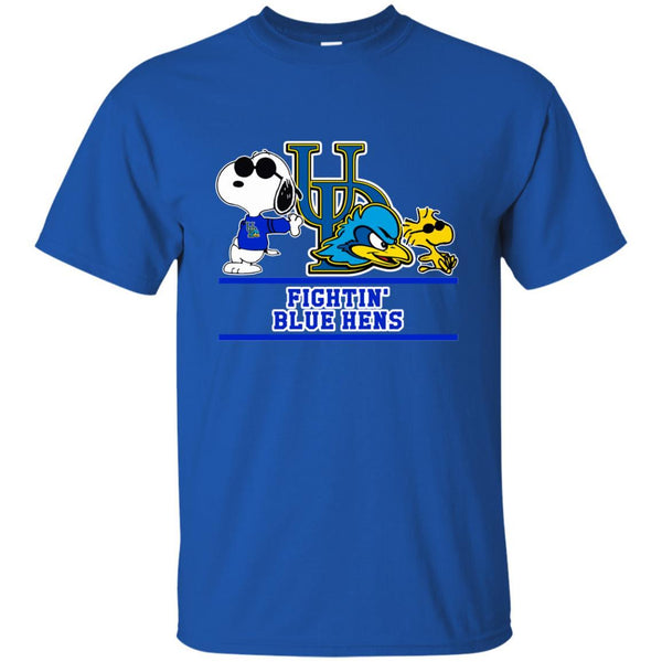 Delaware Fightin' Blue Hens T shirts Snoopy Hoodies Sweatshirts