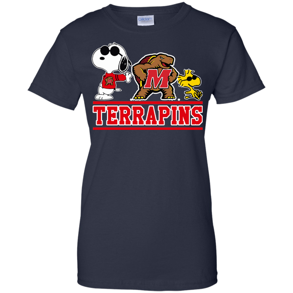 Maryland Terrapins T shirts Snoopy Hoodies Sweatshirts