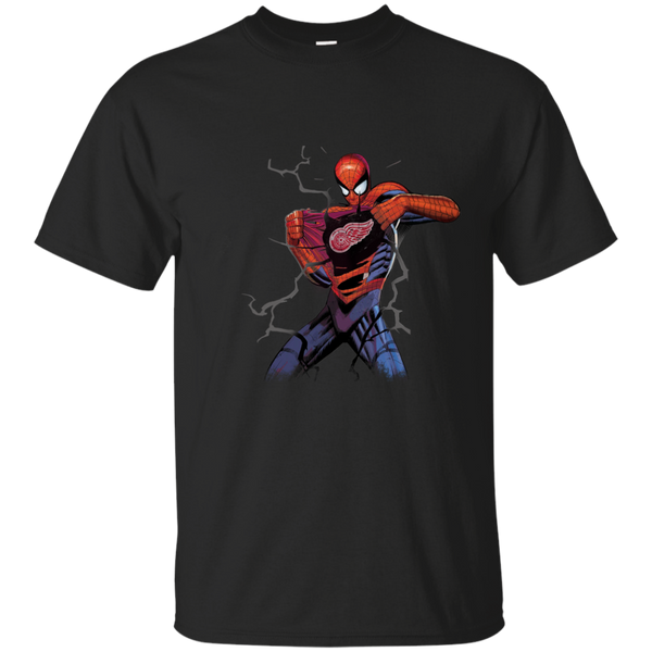Detroit Red Wings T shirts Spiderman Hoodies Sweatshirts