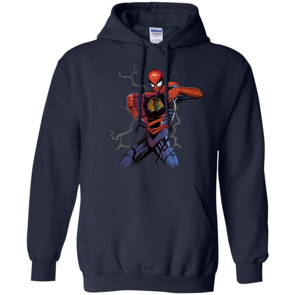 Chicago Blackhawks T shirts Spiderman Hoodies Sweatshirts