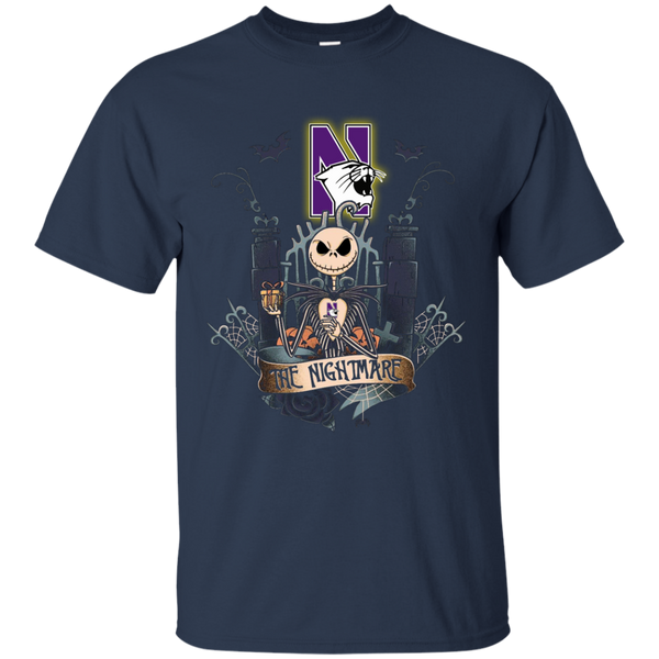 Halloween Northwestern wildcats T shirts The Nightmare Hoodies Sweatshirts