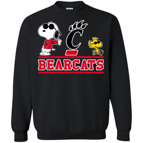 Cincinnati Bearcats T shirts Snoopy Hoodies Sweatshirts
