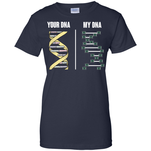 Hawaii Rainbow Warriors T shirts Your DNA My DNA Hoodies Sweatshirts