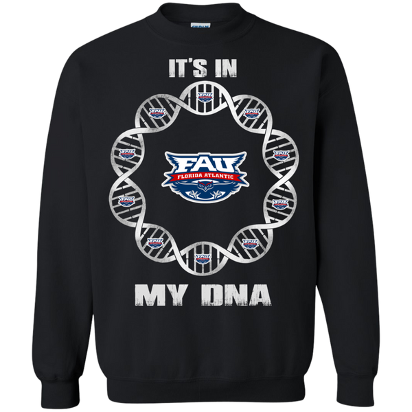 Florida Atlantic Owls T shirts It's In My DNA Hoodies Sweatshirts