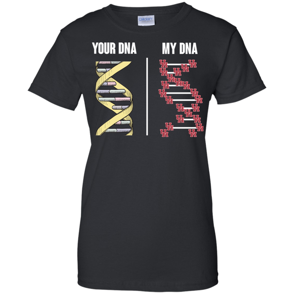 Houston Cougars T shirts Your DNA My DNA Hoodies Sweatshirts