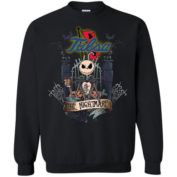 Halloween Tulsa Golden Hurricane T shirts The Nightmare Hoodies Sweatshirts