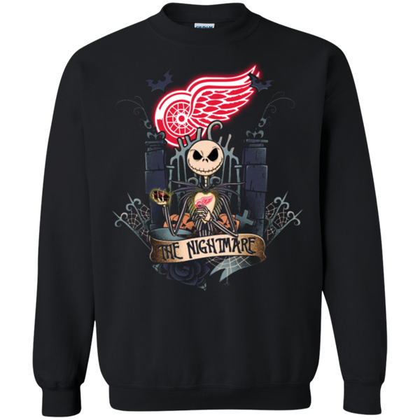 Halloween Detroit Red Wings T shirts The Nightmare Hoodies Sweatshirts