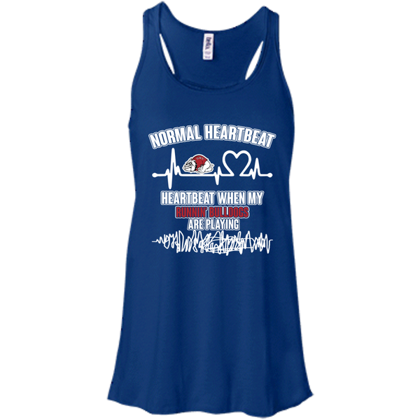 Gardner-Webb Runnin' Bulldogs T shirts Heartbeat When My Runnin' Bulldogs Playing Hoodies Sweatshirts