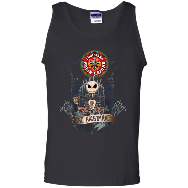 Halloween Louisiana-lafayette Ragin' Cajuns T shirts The Nightmare Hoodies Sweatshirts