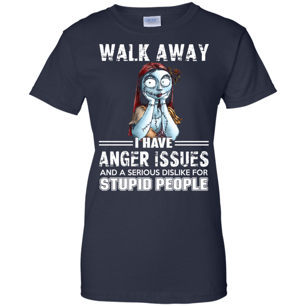 Jack Skellington T shirts Sally Walk Away I Have Anger Issues Hoodies Sweatshirts