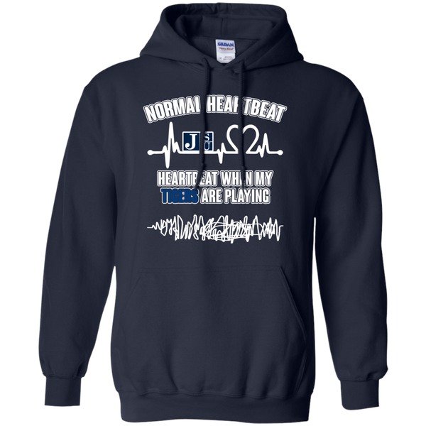 Jackson State Tigers T shirts Heartbeat When My Tigers Playing Hoodies Sweatshirts