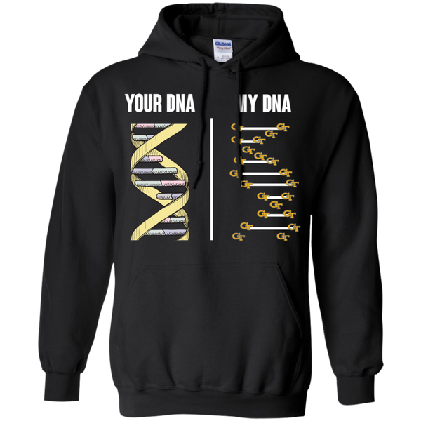 Georgia Tech Yellow Jackets T shirts Your DNA My DNA Hoodies Sweatshirts