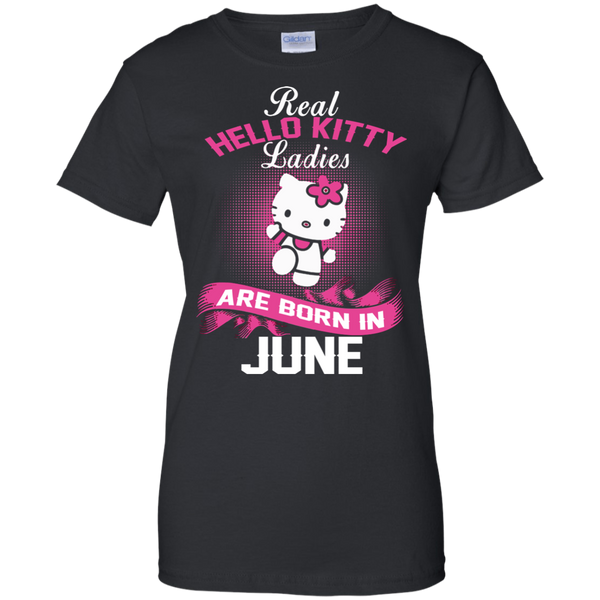 Hello Kitty T shirts Real Hello Kitty Ladies Born In June Hoodies Sweatshirts