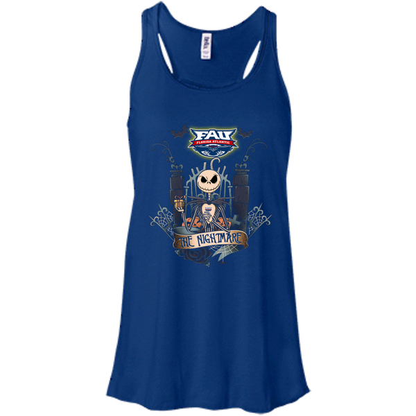 Halloween Florida Atlantic Owls T shirts The Nightmare Hoodies Sweatshirts