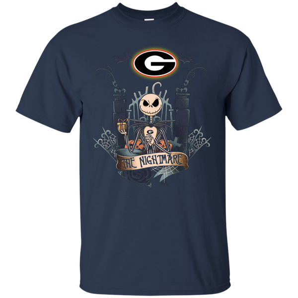 Halloween Georgia bulldogs T shirts The Nightmare Hoodies Sweatshirts