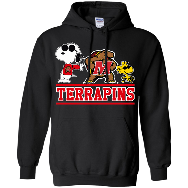 Maryland Terrapins T shirts Snoopy Hoodies Sweatshirts
