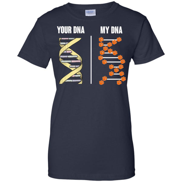 Clemson Tigers T shirts Your DNA My DNA Hoodies Sweatshirts