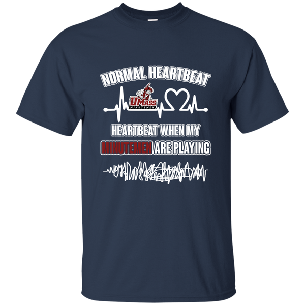 Massachusetts Minutemen T shirts Heartbeat When My Minutemen Playing Hoodies Sweatshirts