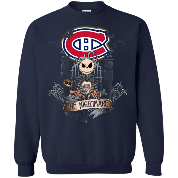 Halloween Montréal Canadiens T shirts The Nightmare Hoodies Sweatshirts