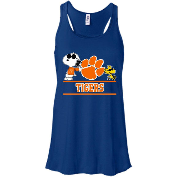 Clemson Tigers T shirts Snoopy Hoodies Sweatshirts