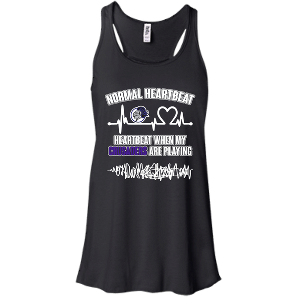 Holy Cross Crusaders T shirts Heartbeat When My Crusaders Playing Hoodies Sweatshirts