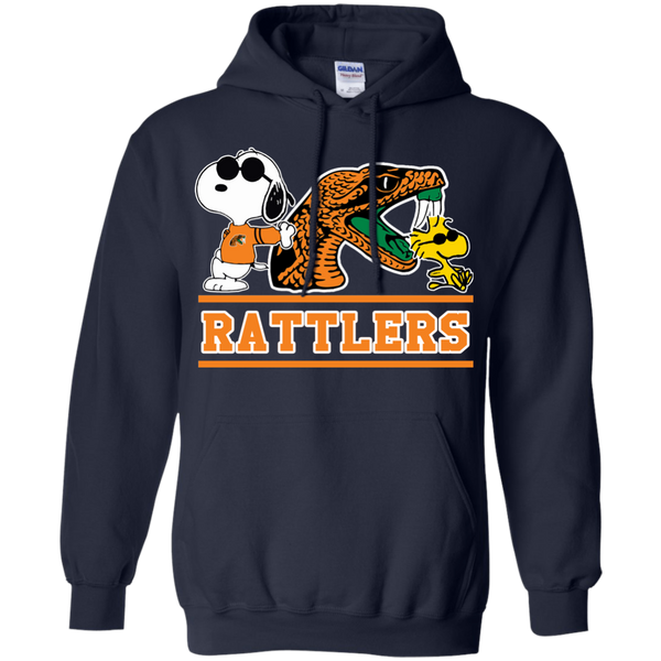 Florida A&M Rattlers T shirts Snoopy Hoodies Sweatshirts