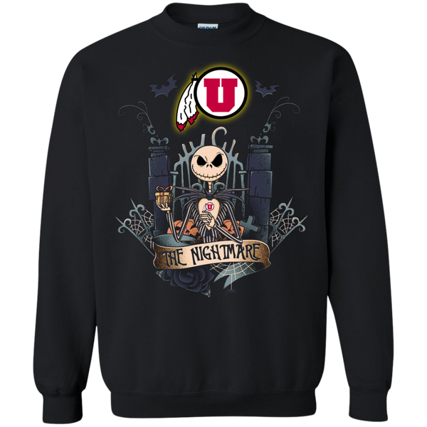 Halloween Utah Utes T shirts The Nightmare Hoodies Sweatshirts