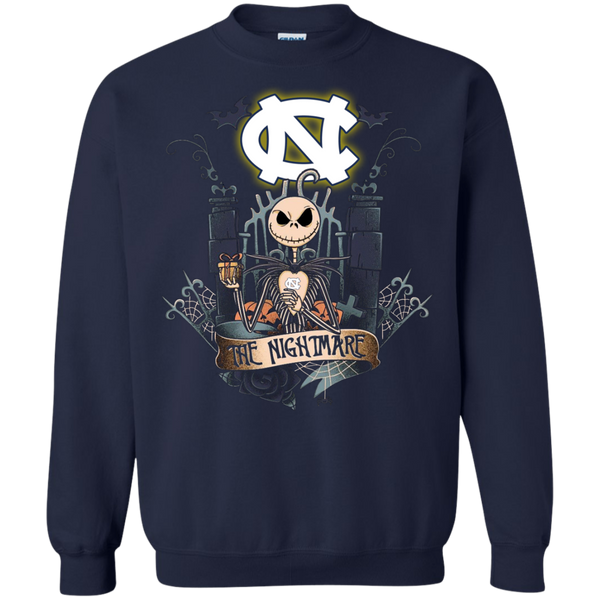 Halloween North Carolina Tar Heels T shirts The Nightmare Hoodies Sweatshirts