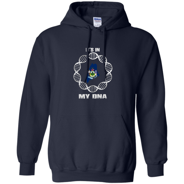 Maine State T shirts It's In My DNA Hoodies Sweatshirts
