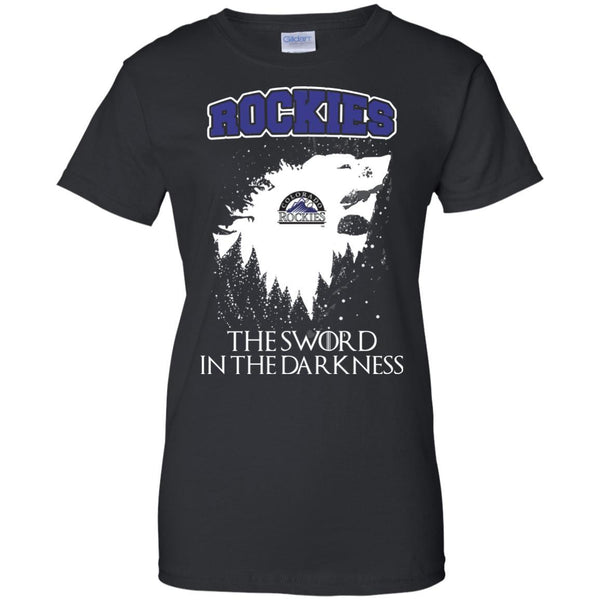 Colorado Rockies Game Of Thrones T shirts The Sword In The Darkness Hoodies Sweatshirts