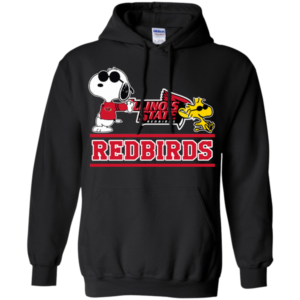 Illinois State Redbirds T shirts Snoopy Hoodies Sweatshirts