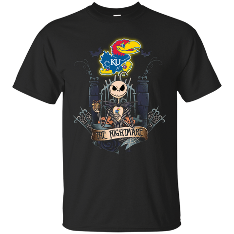 Halloween Kansas Jayhawks T shirts The Nightmare Hoodies Sweatshirts