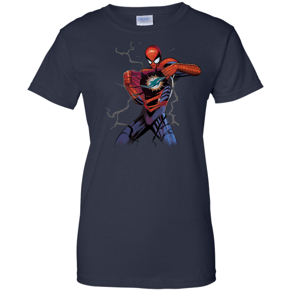 Miami Dolphins T shirts Spiderman Hoodies Sweatshirts