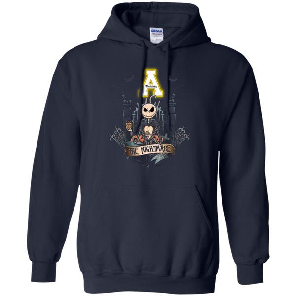 Halloween Appalachian State Mountaineers T shirts The Nightmare Hoodies Sweatshirts