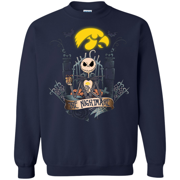 Halloween Iowa Hawkeyes T shirts The Nightmare Hoodies Sweatshirts