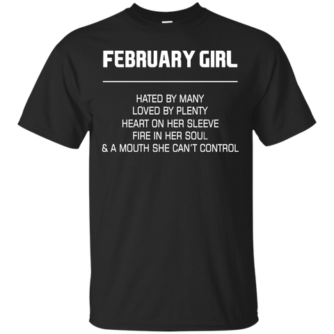 February Girl T shirts Hated By Many Loved By Plenty Hoodies Sweatshirts