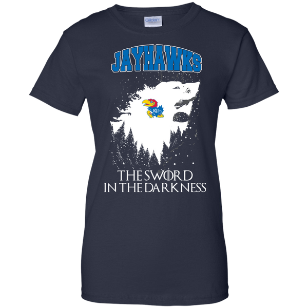 Kansas Jayhawks Game Of Thrones T shirts The Sword In The Darkness Hoodies Sweatshirts