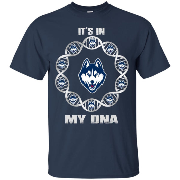 Connecticut Huskies T shirts It's In My DNA Hoodies Sweatshirts