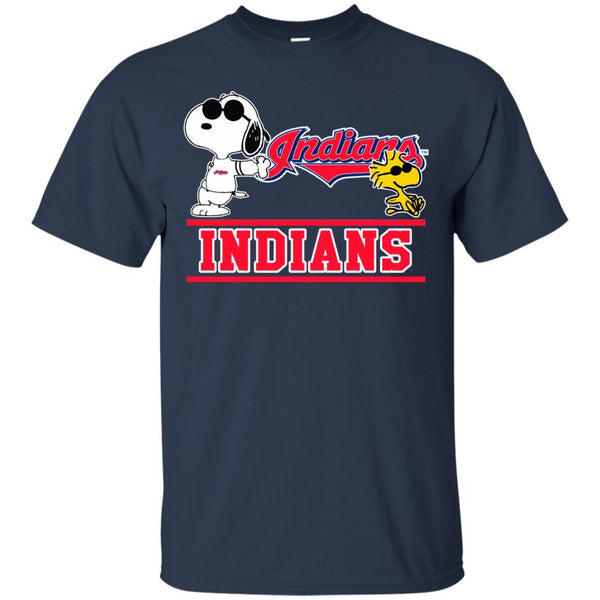 Cleveland Indians T shirts Snoopy Hoodies Sweatshirts