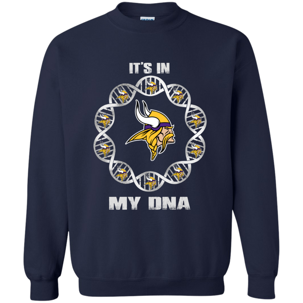 Minnesota Vikings T shirts It's In My DNA Hoodies Sweatshirts