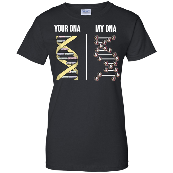 Florida State Seminoles T shirts Your DNA My DNA Hoodies Sweatshirts