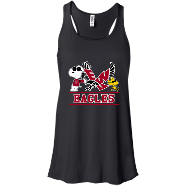 Eastern Washington Eagles T shirts Snoopy Hoodies Sweatshirts