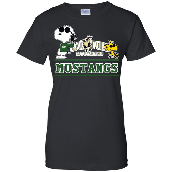 Calpoly Mustangs T shirts Snoopy Hoodies Sweatshirts